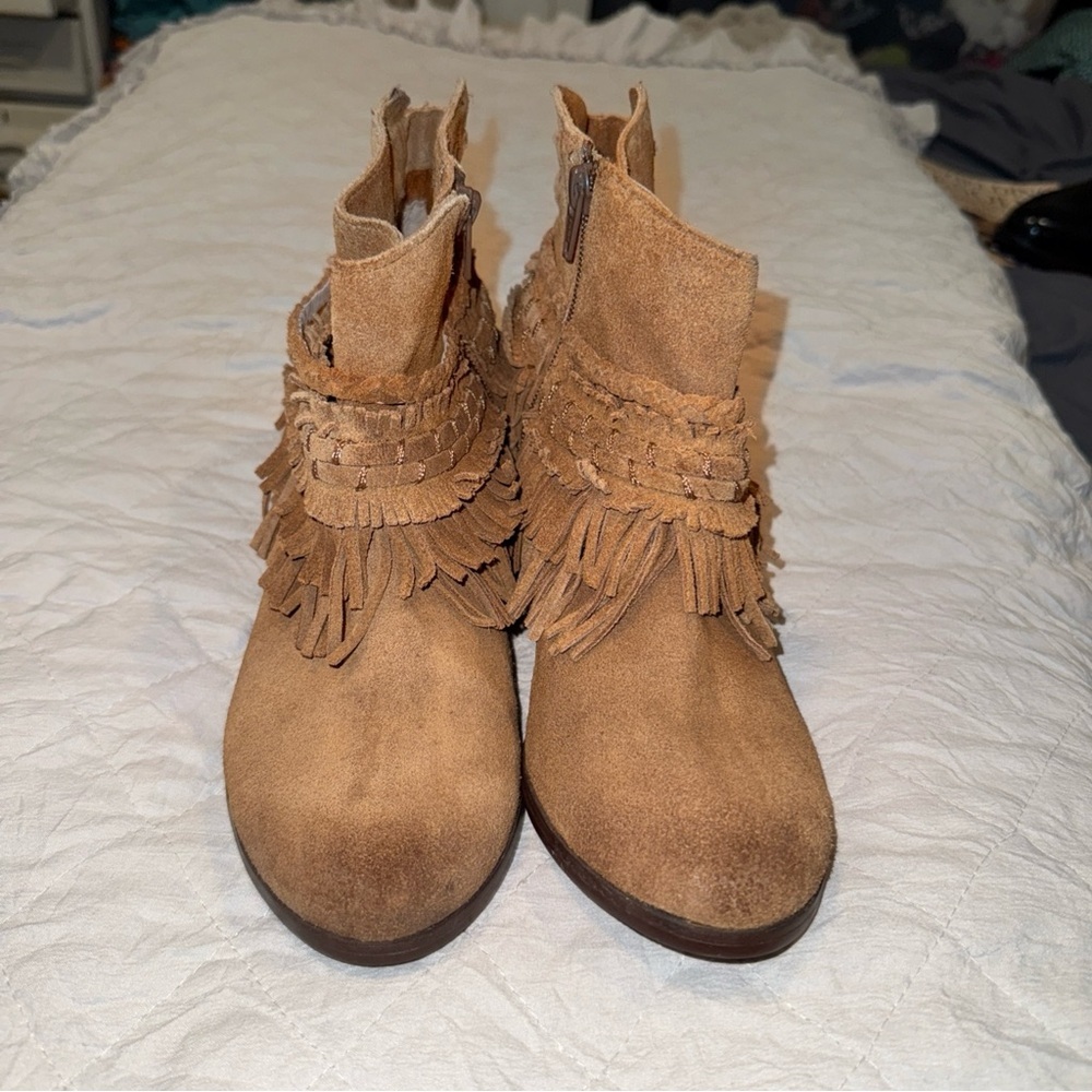 Naughty Monkey Brown Suede Boots